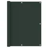 Image de vidaXL Ecran de Balcon Brise-Vue Brise-Vent Jardin Ecran de Protection Ecran d'Intimité Confidentialité Extérieur Vert Foncé 120x400 cm Tissu Oxford