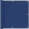 Image de vidaXL Écran de balcon Bleu 90x300 cm Tissu Oxford