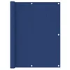 Image de Écran de balcon Bleu 120x300 cm Tissu Oxford
