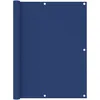 Image de Écran de balcon Bleu 120x500 cm Tissu Oxford