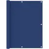 Image de vidaXL Écran de balcon Bleu 120x500 cm Tissu Oxford