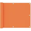Image de vidaXL Écran de balcon Orange 75x300 cm Tissu Oxford