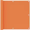 Image de vidaXL Écran de balcon Orange 90x300 cm Tissu Oxford