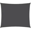 Image de vidaXL Voile de Parasol Voile d'Ombrage Ecran Solaire de Jardin Store de Patio Terrasse Balcon Extérieur Tissu Oxford Rectangulaire 4x5 m Anthracite
