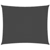 Image de Red Cup Living vidaXL Voile d'ombrage rectangulaire en tissu Oxford Anthracite 6 x 7 m