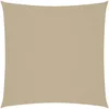 Image de vidaXL Voile de Parasol Voile d'Ombrage Ecran Solaire de Jardin Store de Patio Terrasse Balcon Extérieur Tissu Oxford Carré 7x7 m Beige