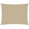 Image de vidaXL Voile de Parasol Voile d'Ombrage Ecran Solaire de Jardin Store de Patio Terrasse Balcon Extérieur Tissu Oxford Rectangulaire 2x3 m Beige