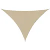Image de Voile de parasol tissu oxford triangulaire 3x4x5 m beige