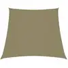 Image de vidaXL Voile de parasol Tissu Oxford trapèze 2/4x3 m Beige