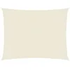 Image de Red Cup Living vidaXL Voile d'ombrage rectangulaire en tissu Oxford Crème 2 x 3,5 m