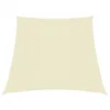 Image de vidaXL Voile de Parasol Tissu Oxford trapèze 2/4x3 m Crème