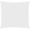 Image de Voile de parasol tissu oxford carré 4x4 m blanc