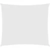 Image de vidaXL Voile de Parasol Voile d'Ombrage Ecran Solaire de Jardin Store de Patio Terrasse Balcon Extérieur Tissu Oxford Rectangulaire 2,5x3 m Blanc