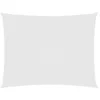 Image de Red Cup Living vidaXL Voile d'ombrage rectangulaire en tissu Oxford Blanc 5 x 7 m