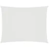 Image de vidaXL Voile de Parasol Voile d'Ombrage Ecran Solaire de Jardin Store de Patio Terrasse Balcon Extérieur Tissu Oxford Rectangulaire 6x7 m Blanc