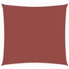 Image de Voile de parasol Tissu Oxford carré 2,5x2,5 m Terre cuite