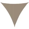 Image de vidaXL Voile de Parasol Voile d'Ombrage Ecran Solaire de Jardin Store de Patio Terrasse Balcon Extérieur Tissu Oxford Triangulaire 4,5x4,5x4,5 m Taupe