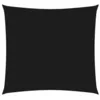 Image de Red Cup Living vidaXL Voile d'ombrage en tissu Oxford carré Noir 2 x 2 m