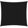 Image de Red Cup Living vidaXL Voile d'ombrage en tissu Oxford carré Noir 2,5 x 2,5 m