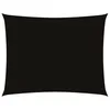 Image de Red Cup Living vidaXL Voile d'ombrage rectangulaire en tissu Oxford Noir 2 x 3 m