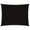 Image de Red Cup Living vidaXL Voile d'ombrage rectangulaire en tissu Oxford Noir 2 x 3,5 m