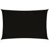 Image de Red Cup Living vidaXL Voile d'ombrage rectangulaire en tissu Oxford Noir 2 x 4,5 m