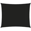 Image de Red Cup Living vidaXL Voile d'ombrage rectangulaire en tissu Oxford Noir 2,5 x 3,5 m