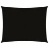 Image de Voile de parasol tissu oxford rectangulaire 3x6 m noir