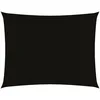 Image de vidaXL Voile de Parasol Voile d'Ombrage Ecran Solaire de Jardin Store de Patio Terrasse Balcon Extérieur Tissu Oxford Rectangulaire 4x6 m Noir