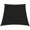 Image de vidaXL Voile de parasol Tissu Oxford trapèze 3/5x4 m Noir