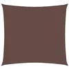 Image de vidaXL Zonnescherm vierkant 2,5x2,5 m oxford stof bruin