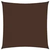 Image de Red Cup Living vidaXL Voile d'ombrage en Tissu Oxford carré 3 x 3 m Marron