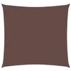 Image de vidaXL Voile de Parasol Voile d'Ombrage Ecran Solaire de Jardin Store de Patio Terrasse Balcon Extérieur Tissu Oxford Carré 6x6 m Marron