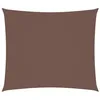 Image de vidaXL Voile de Parasol Voile d'Ombrage Ecran Solaire de Jardin Store de Patio Terrasse Balcon Extérieur Tissu Oxford Rectangulaire 2,5x3 m Marron