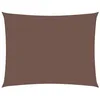 Image de vidaXL Zonnescherm rechthoekig 2,5x3,5 m oxford stof bruin