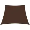 Image de vidaXL Voile de parasol Tissu Oxford trapèze 2/4x3 m Marron
