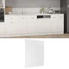 Image de vidaXL Panneau de Lave-Vaisselle Lyon Blanc 59,5 x 3 x 67 cm Bois d'ingénierie