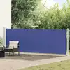 Image de vidaXL Auvent latéral rétractable de patio 140x600 cm bleu