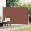 Image de vidaXL Auvent latéral rétractable de patio 180x300 cm Marron