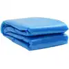 Image de vidaXL Couverture de piscine rectangulaire 800x500 cm PE Bleu