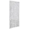 Image de vidaXL Moustiquaire Rideau d'Insectes de Porte Rideau Contre Mouches Moustiques Caravane Extérieur Gris Clair et Gris Foncé 100x220 cm Chenille