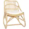 Image de vidaXL Chaise en rotin Lin