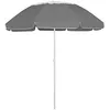 Image de Parasol de plage anthracite 300 cm