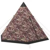 Image de vidaXL Tente pour 4 Personnes Multicolore