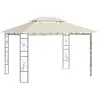Image de vidaXL Belvédère 4x3x2,7 m Crème 160 g/m²