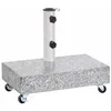 Image de Socle de parasol Gris clair 45x25x8,3 cm Granite