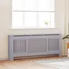 Image de vidaXL Cache-radiateur MDF Gris 205 cm