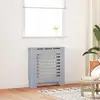 Image de vidaXL Cache-radiateur MDF Gris 78 cm
