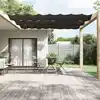 Image de vidaXL Auvent vertical Anthracite 100x1000 cm Tissu oxford
