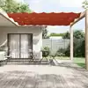 Image de vidaXL Auvent vertical Terre cuite 100x800 cm Tissu oxford